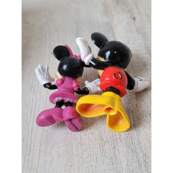Mickey Minnie Mouse couple set toy figure - Picture 5 of 6